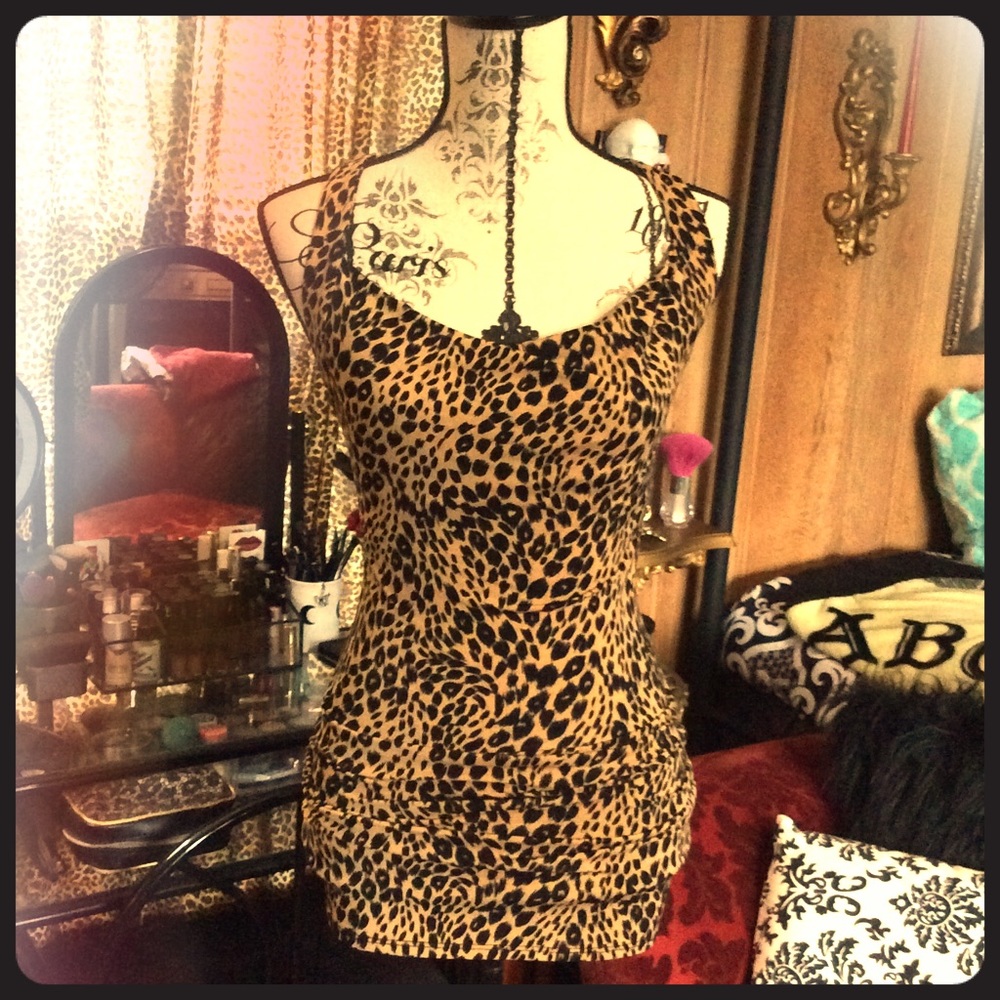 Leopard / Cheetah print dress