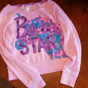GORGEOUS 😇Looks new! Justice Sweat top💕💕💕