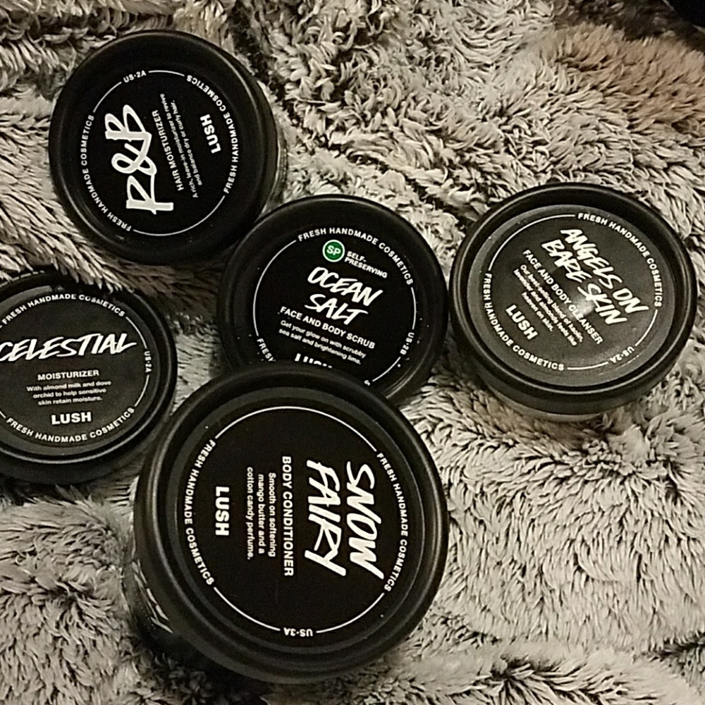 Bundle of lush products