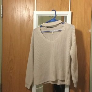 Knit sweater