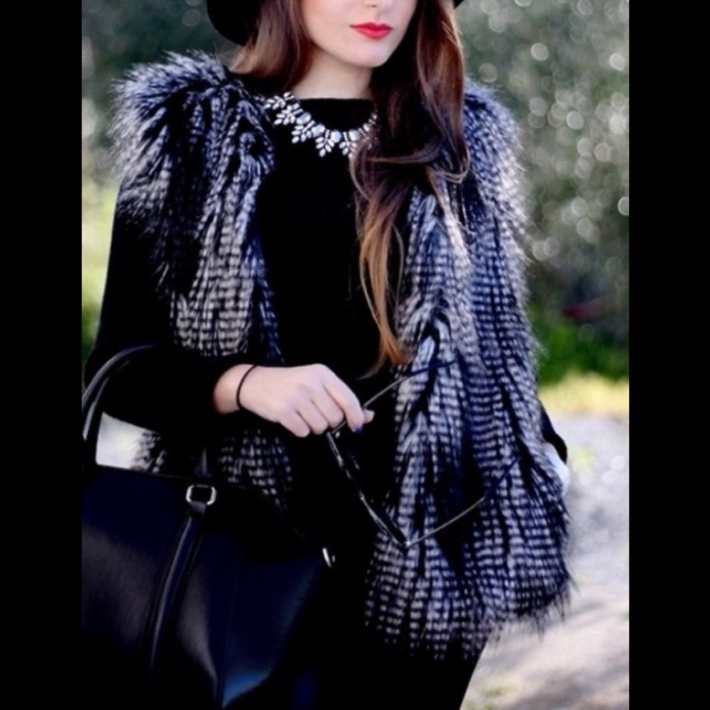 Faux Fur Vest