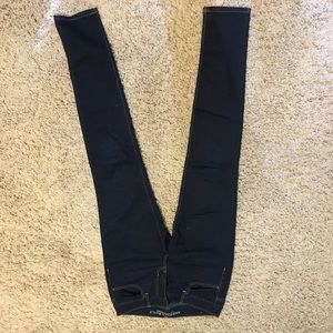 American Eagle dark jeggings