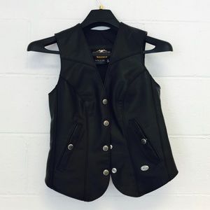 Women's XS Harley-Davidson Leather Vest