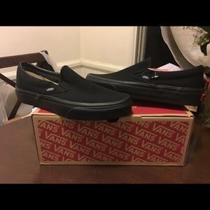 Vans of the wall slip on shoes