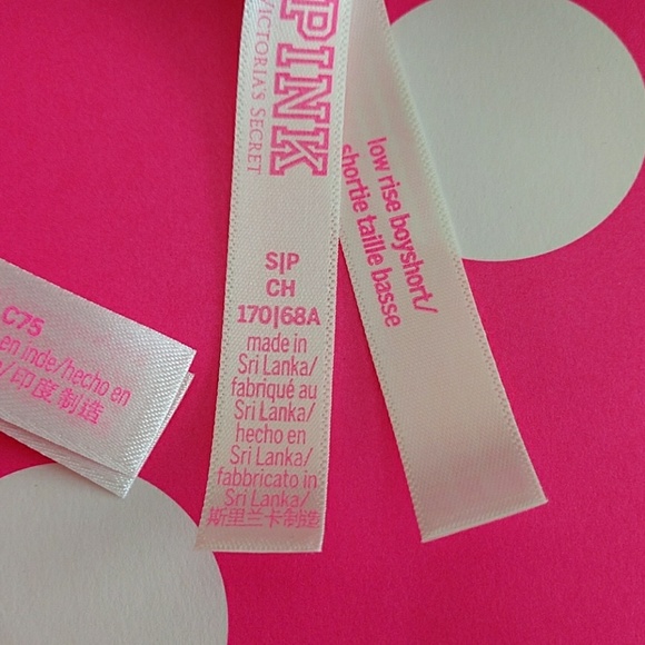 Size 34B PINK  LIGHTLY LINED BRA & BOYSHORT S - Picture 5 of 8