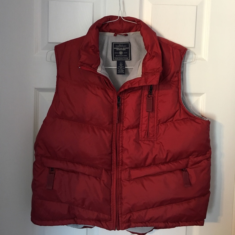 American Eagle Down Puffy Vest