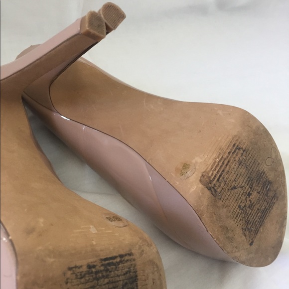 Nude Platform Pumps - Picture 4 of 6