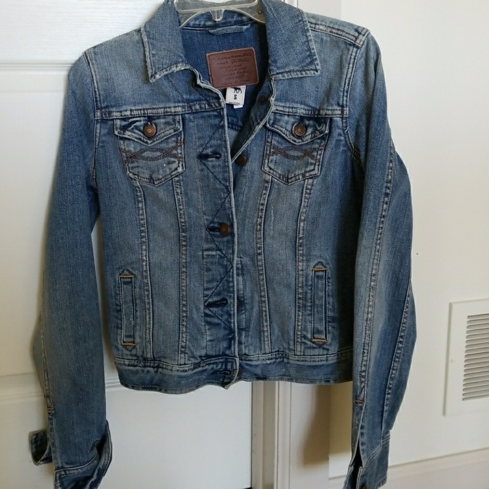 Abecrombie and Fitch Denim Jean Jacket