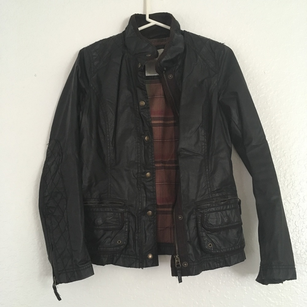 H&M pleather jacket