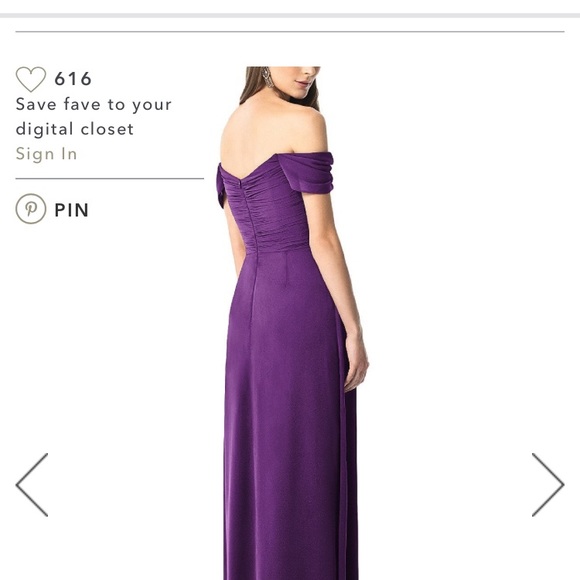 Dessy Collection Bridesmaid Dress - Picture 3 of 4