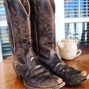 JUSTIN Western Boots Size 7