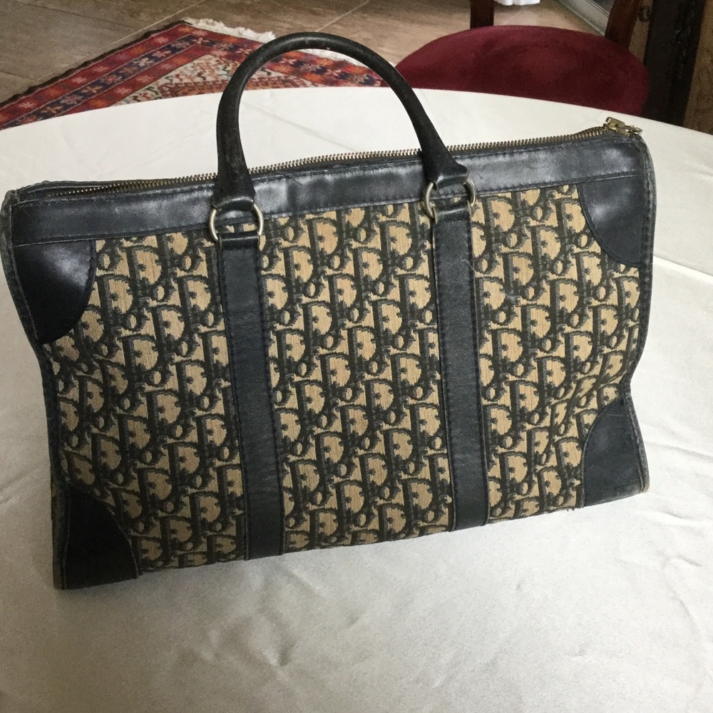 Authentic vintage monogram Christian Dior