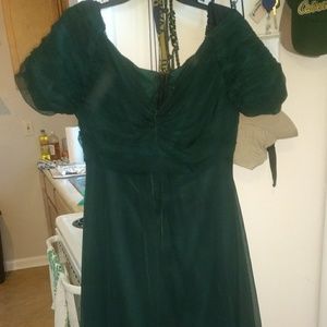 Brave Merida costume dark green dress size 10