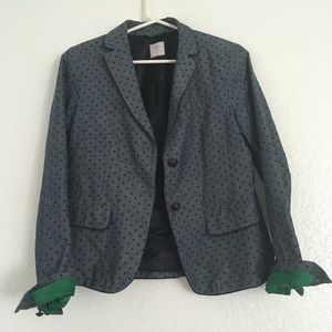 Polka dot Gap blazer