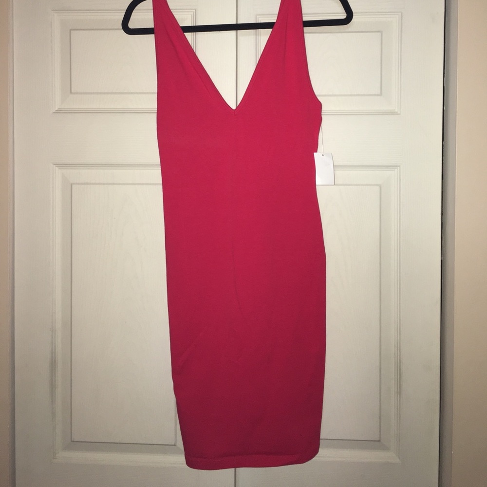 Size small red bodycon dress