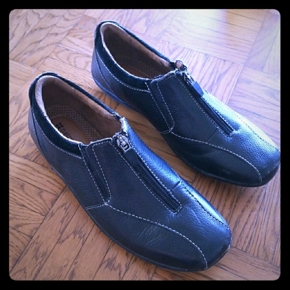 Naturalizer Black Leather Shoes