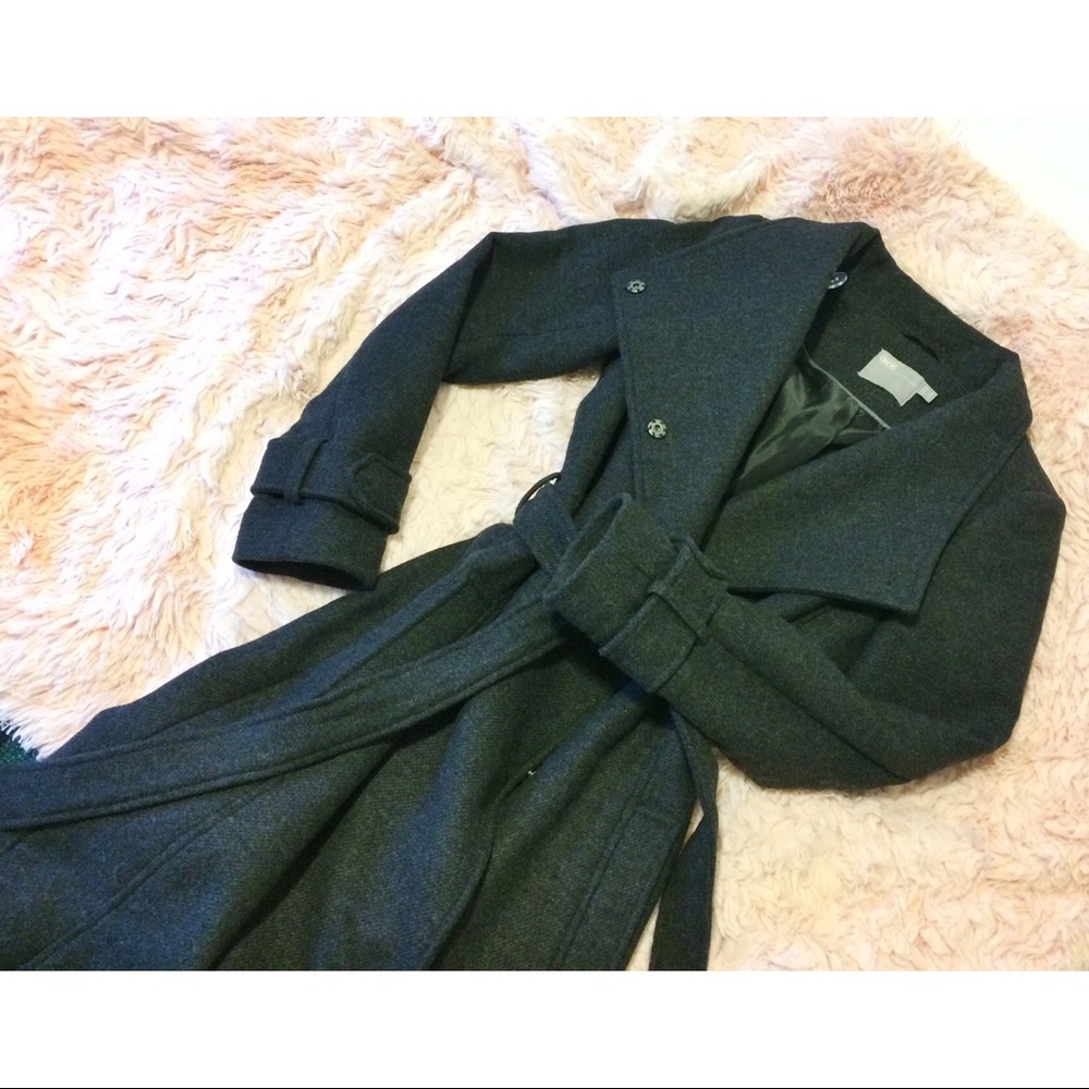 ASOS funnel neck coat