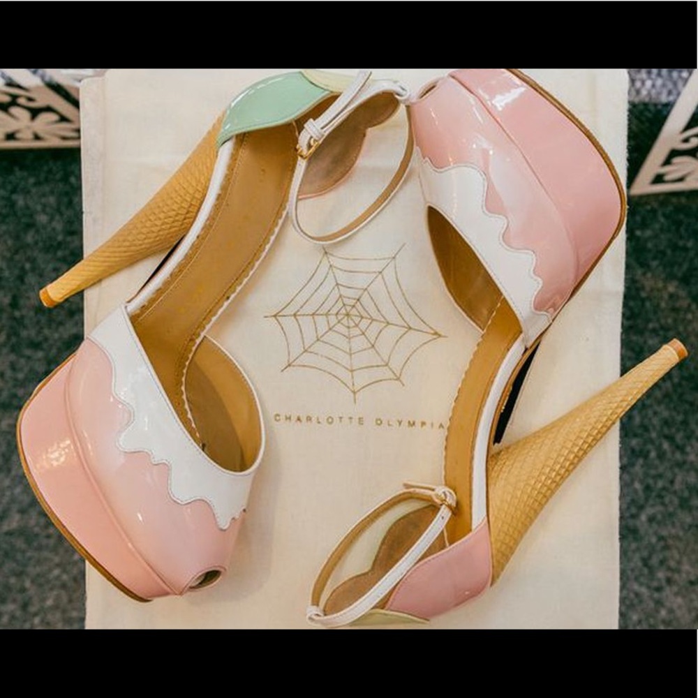 Charlotte Olympia Ice Cream Pumps