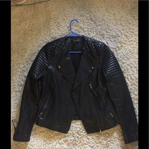 Top Shop faux leather jacket