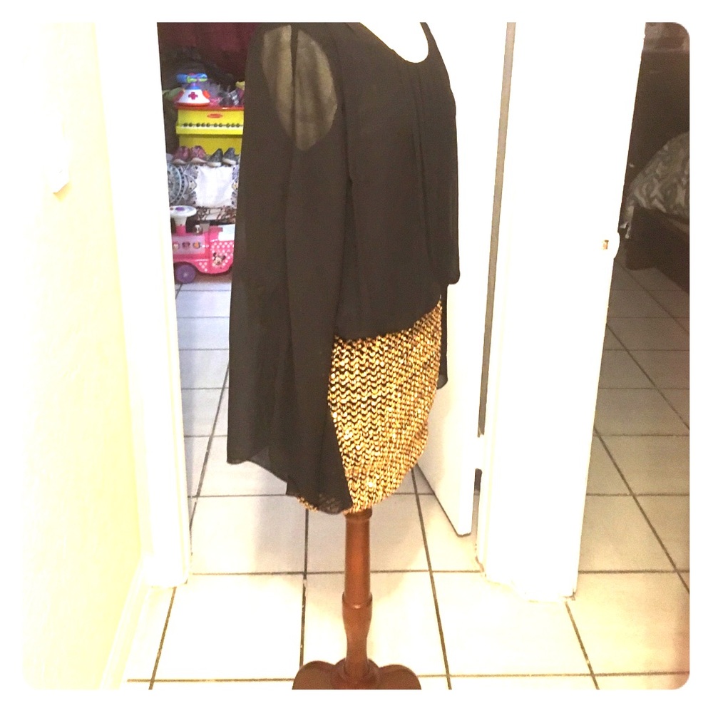 Dress up glamorous dress