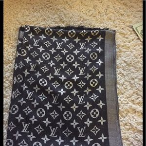 Louis Vuitton monogram scarf
