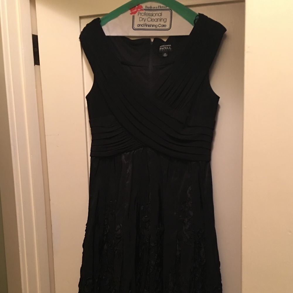 Black evening dress
