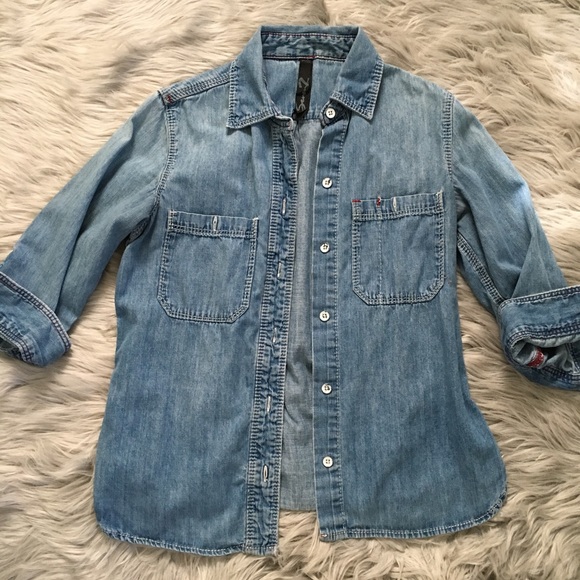 Denim top - Picture 1 of 3