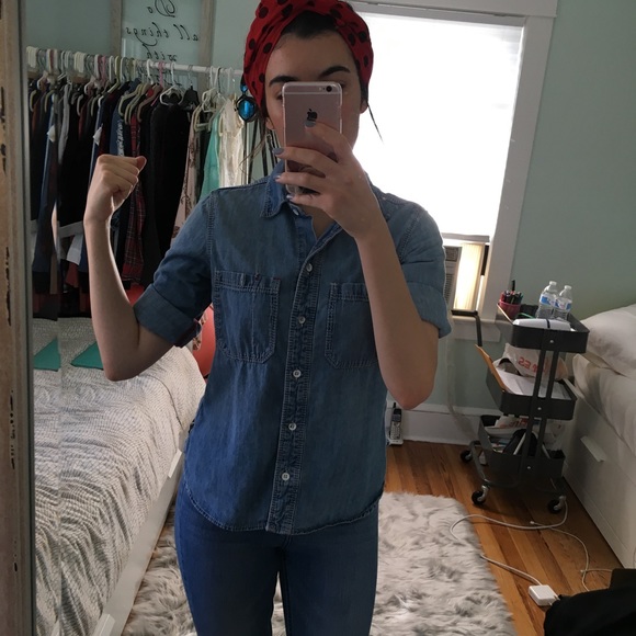 Denim top - Picture 2 of 3