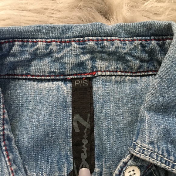 Denim top - Picture 3 of 3