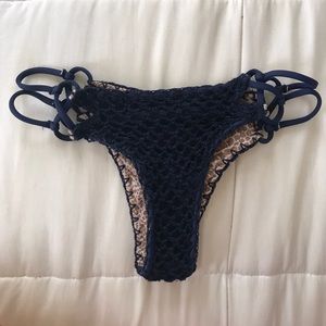 Brand new Acacia Swimwear molokini crochet bottoms