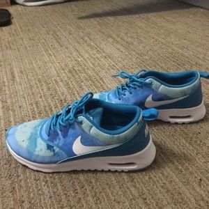 Blue print Nike sneakers