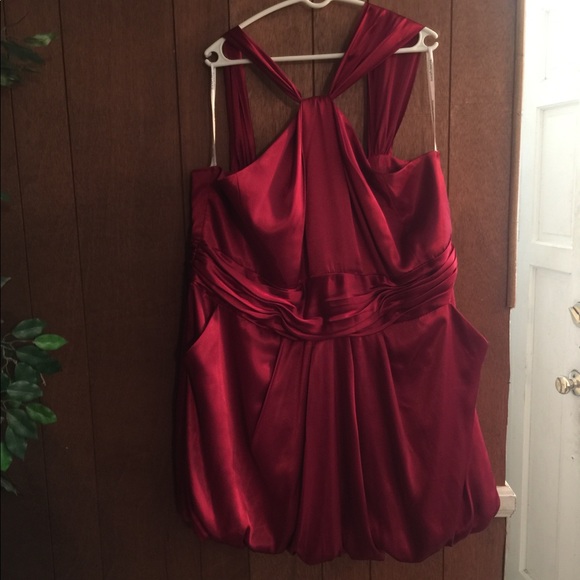 Plus Size Red Cocktail Dress. Black Friday Deal!! - Picture 3 of 4