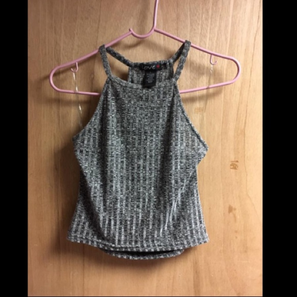 Halter crop top