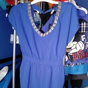 Blue romper