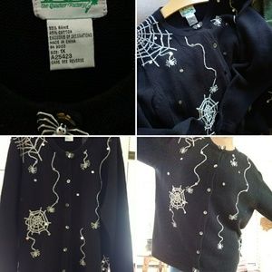 Must have Halloween Spider Cardigan