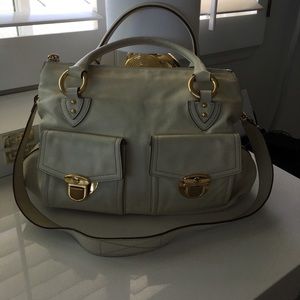 Marc Jacobs cream Handbag, 💯Authentic Marc Jacobs cream Handbag, 💯Authentic