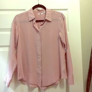 Uniqlo silk shirt