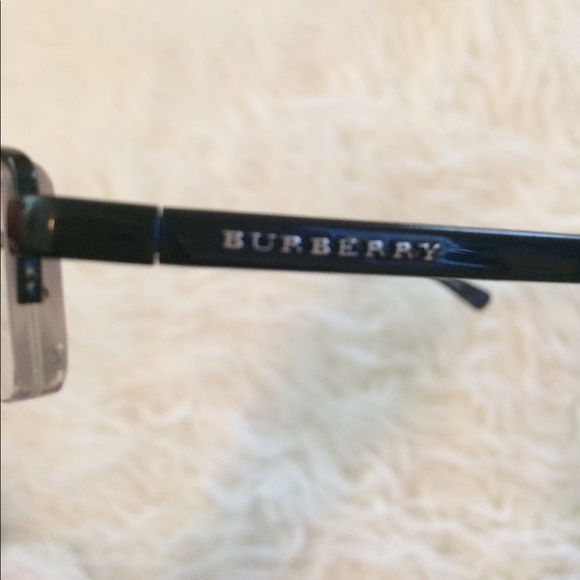 Authentic Burberry Half Rim Prescription Glasses - Picture 3 of 8