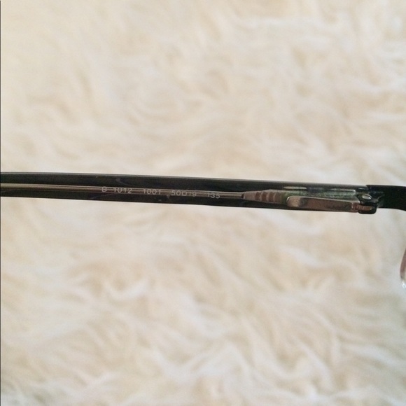 Authentic Burberry Half Rim Prescription Glasses - Picture 5 of 8