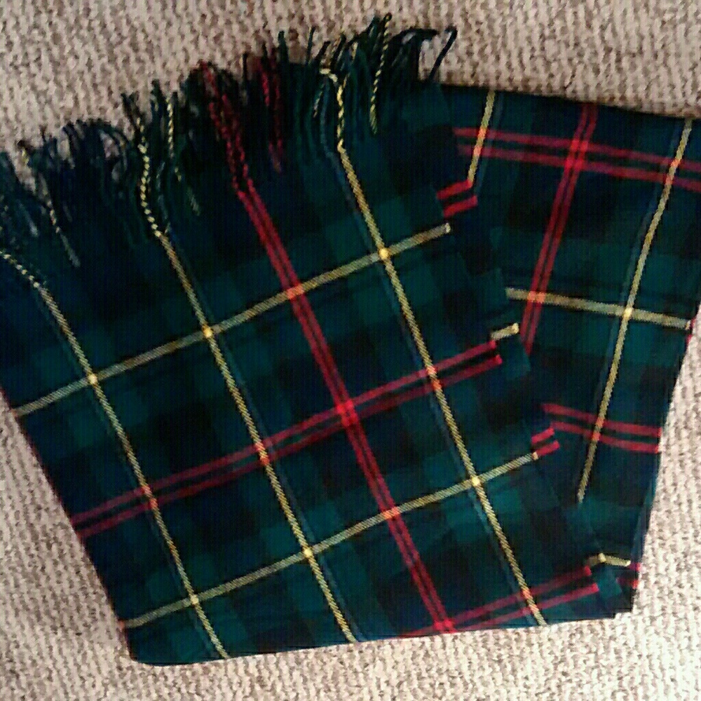 Plaid Wrap Scarf