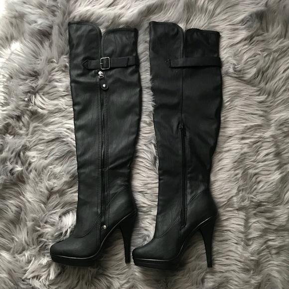 Wild Diva Shoes - Wild Diva Knee High Boots