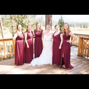 f19328 dress wine