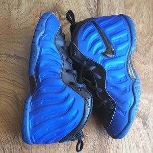 Boys Nike foamposite shoes