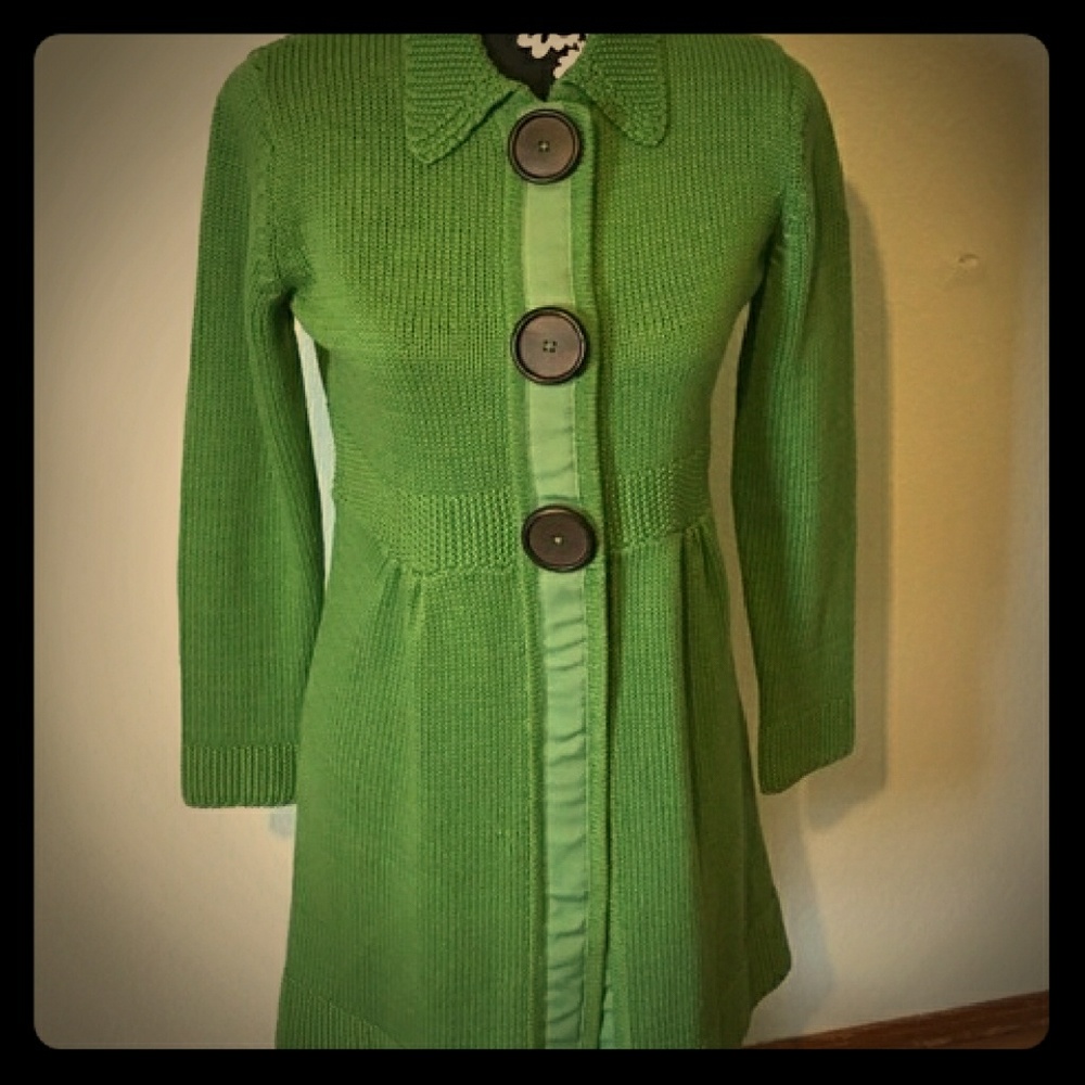 Boden granny apple 100‰ cotton sweater
