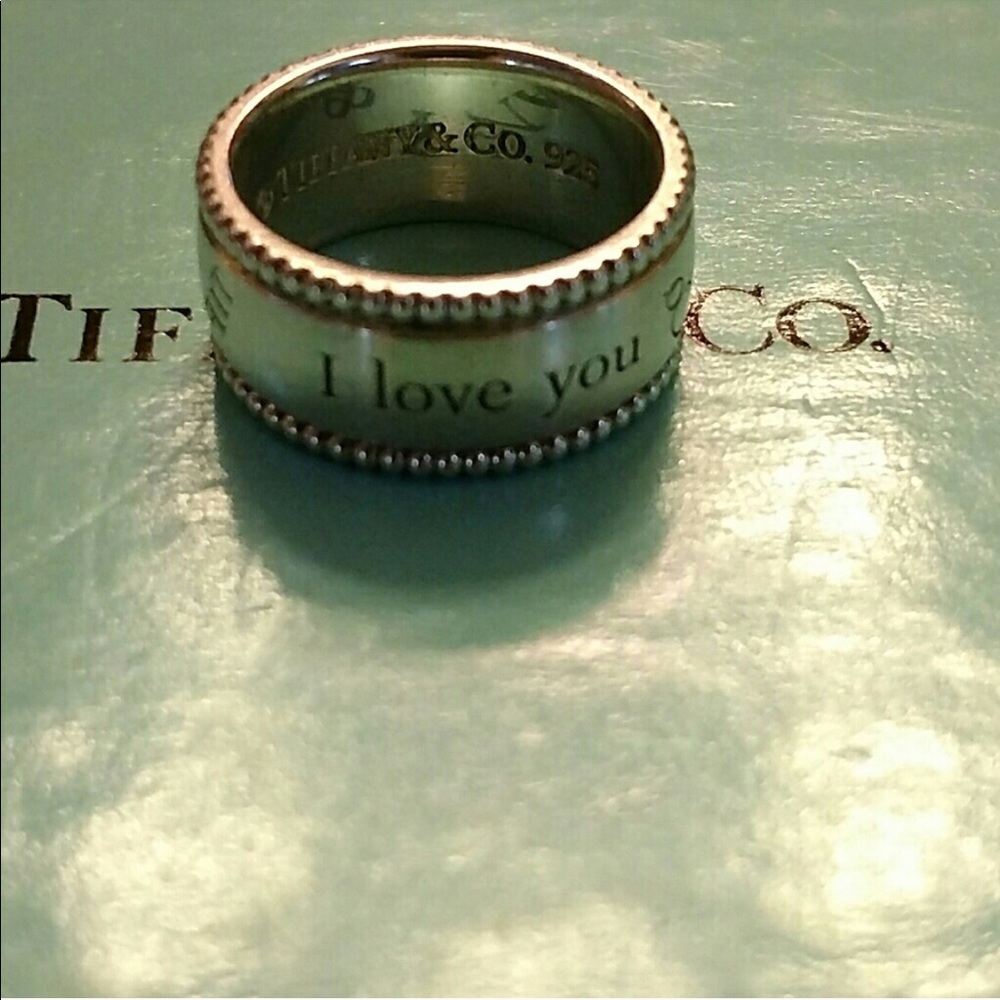 Tiffany & co, engraved I love you. swap for size 5