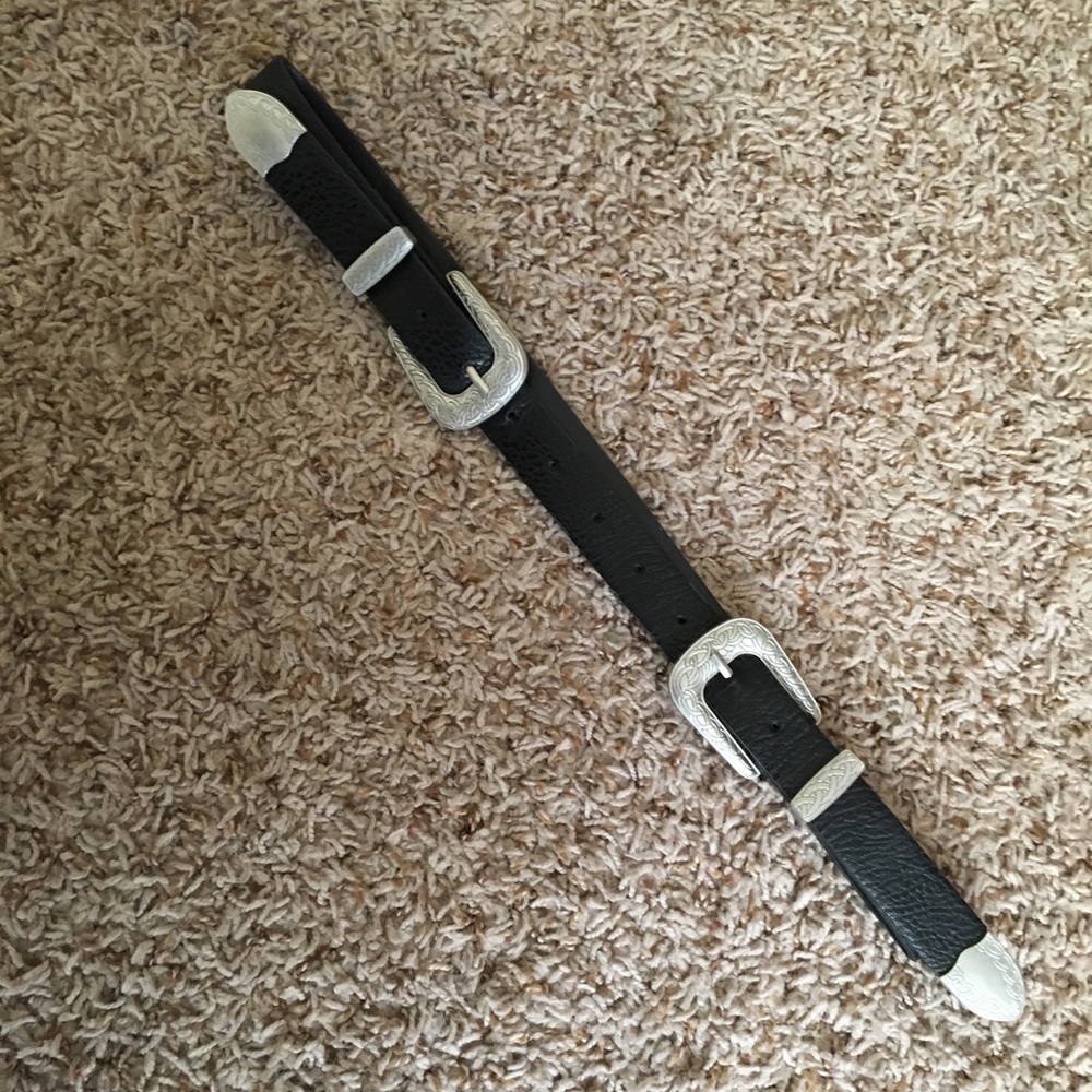 Double buckle belt