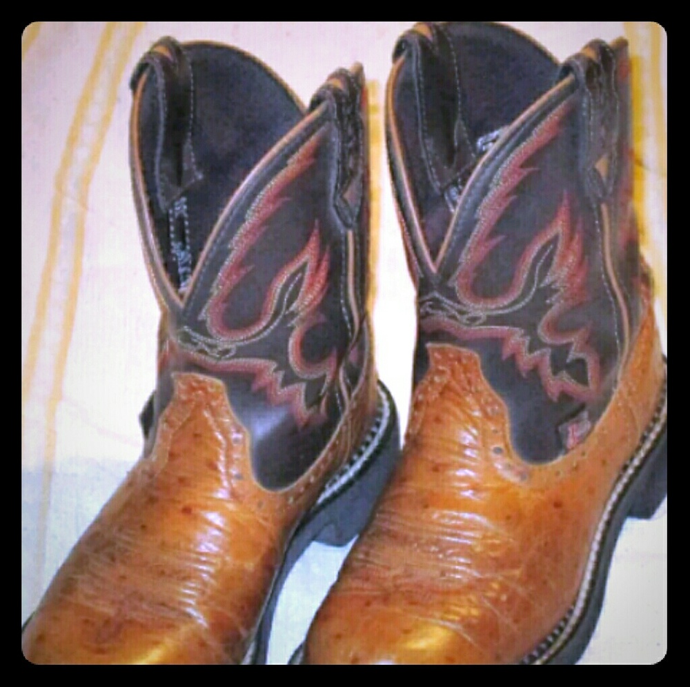 Justin brand womens boots size 6 1/2