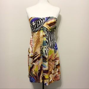 Cache Exotic Print Bubble Dress Cache Exotic Print Bubble Dress