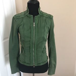 Army green Armani Exchange jacket XS