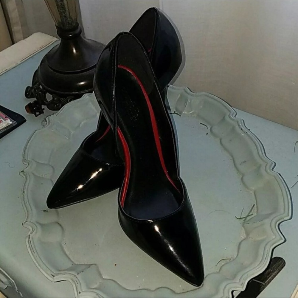 Black Patent Heels